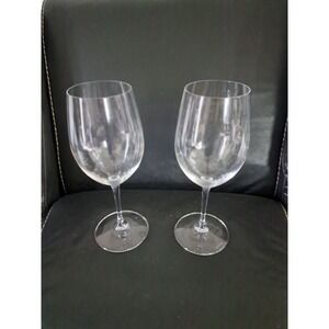 Nachtmann Crystal Wine Glasses Set Of 2